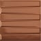 Ekena Millwork 19 5/8in. W x 19 5/8in. H Keyes EnduraWall Decorative 3D Wall Panel Covers 2.67 Sq. Ft. WP20X20KYBCO - alternate 1